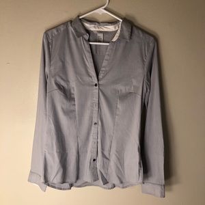 H&M Button Down Work Blouse